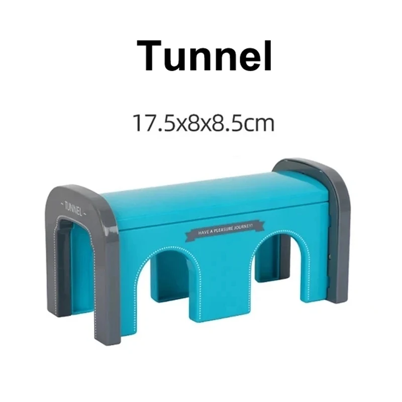 Wooden Tracks Accessories Plastic Tunnel Cave fit for Brand Wooden Train Tracks Railway Toys for Children Gifts