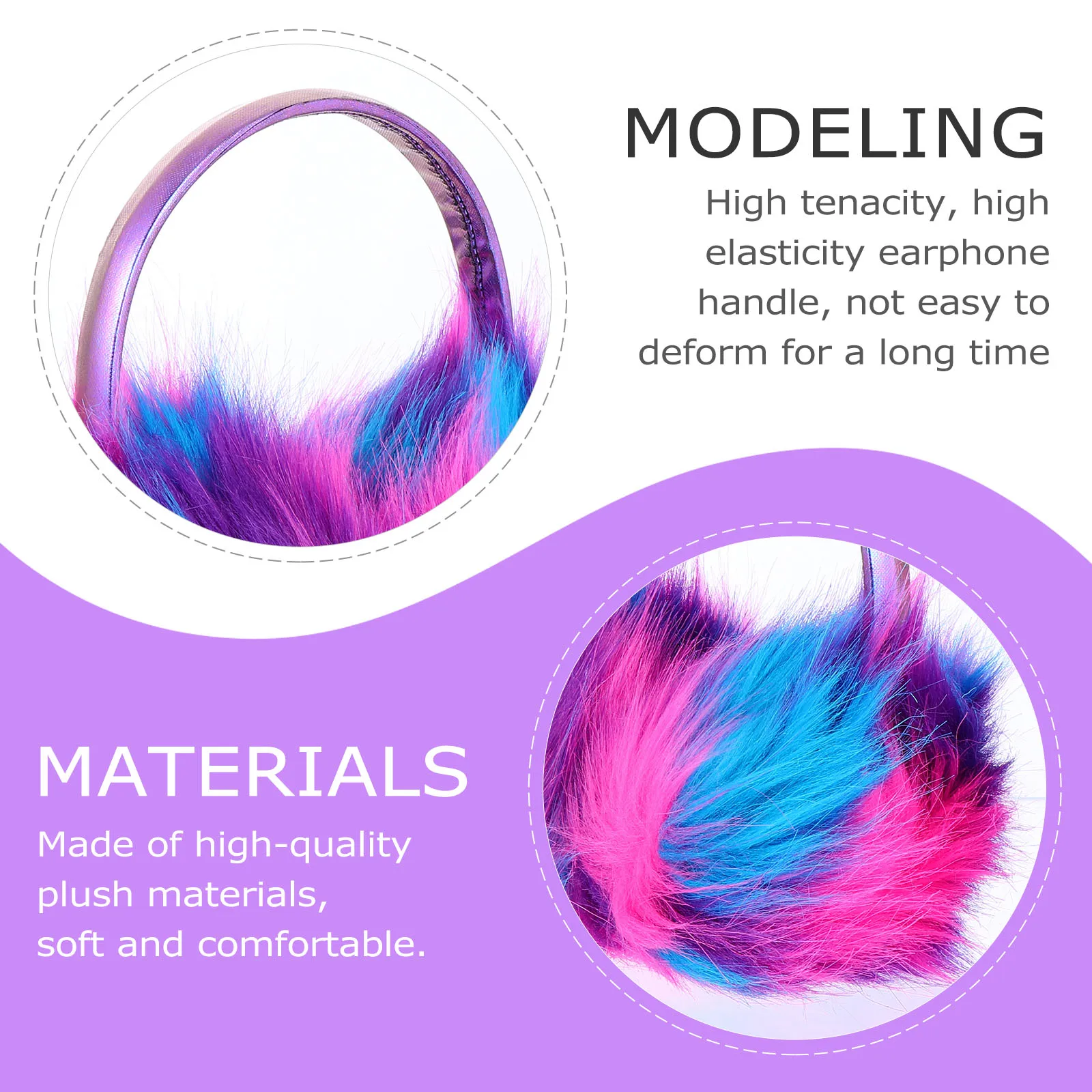 

Warm Ear Cap Comfortable Ear Muff Protective Earmuffs Winter Blue Soft Windproof Design Elastic Material Non Deform