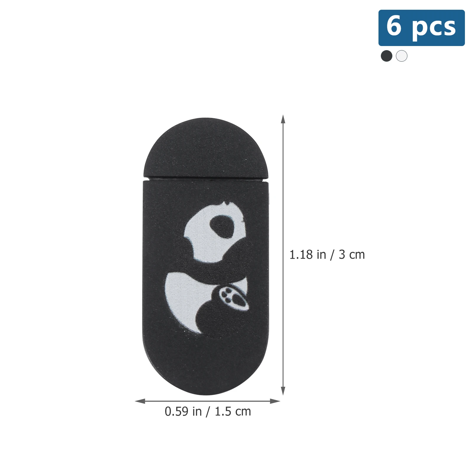 

6pcs Cover Slider Privacy Protector for Computer Tablet Ultra Slide Thin ABS Plastic