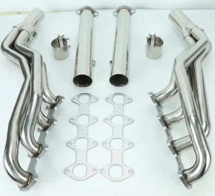 

Exhaust Header For Long Tube Exhaust Header For 2004 2005 2006 2007 2008 Nissan TITAN 5.6L V8 Pickup Us Stock