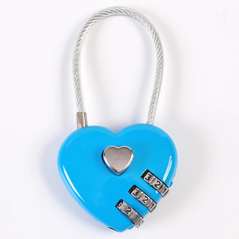 Mini Version Of Concentric Couple Combination Lock Student Diary Drawer Cabinet Combination Lock Three Password Wire Lock