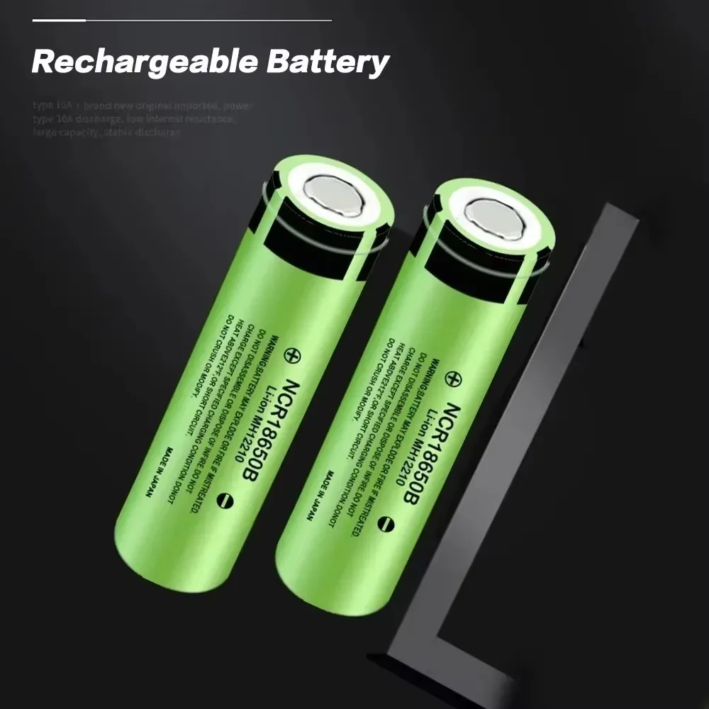 2024 New for Panasonic 18650 3400Mah 20A Discharge NCR18650B 1-20PCS 3.7V Lithium ion Rechargeable Battery