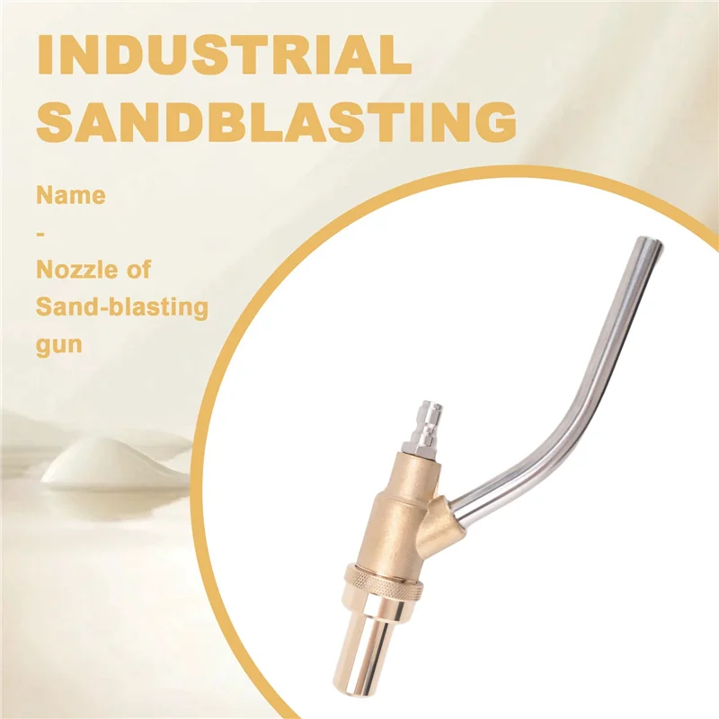 

Industrial Sandblasting Tool Nozzle, Wet Sandblasting Tool Accessories-4Pcs-B61B