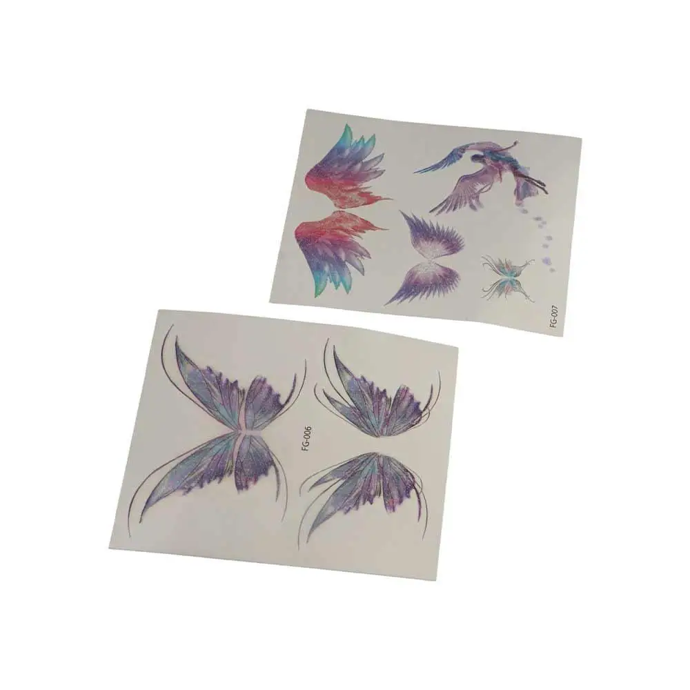 Men Women Tattoo Decals for Body Hands Arm Leg Butterfly Tattoo Stickers Body Art Stickers Fake Tattoo Facial Temporary Tattoo