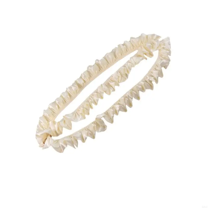 581F تقليم دانتيل عصري لعربات الأطفال أنيق مكشكش حافة يدفع باليدين سحر رائعتين لتقوم بها بنفسك لهجة معلقة عصرية