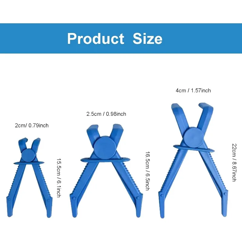 3 pz/set Set di strumenti per fascette stringitubo in Nylon pinza per fascette stringitubo per carburante per freni strumento a mani libere