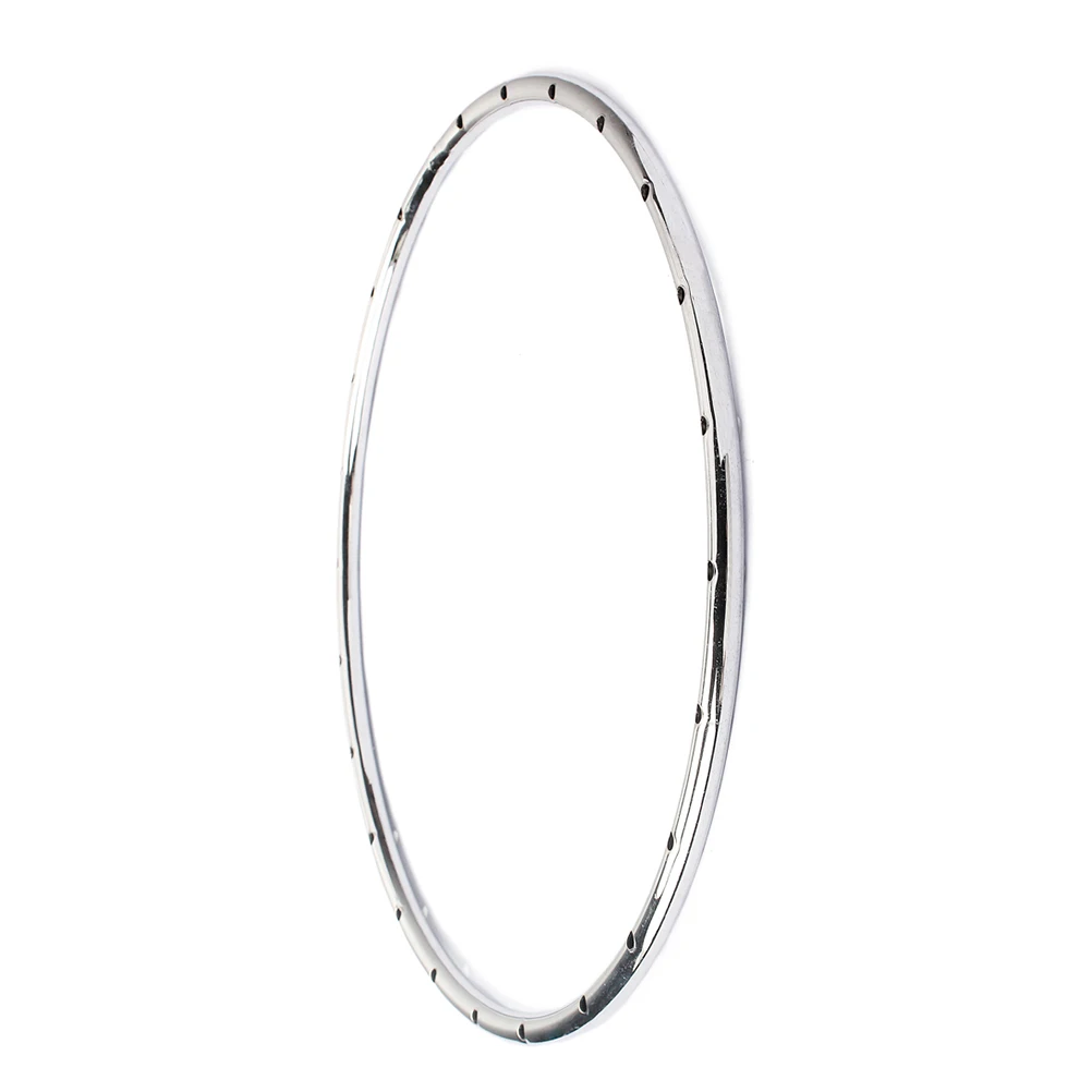 

Drilling Iron Ring Tension Hoop for Guitar Ukulele Cylindrical Violin Banjo Silver