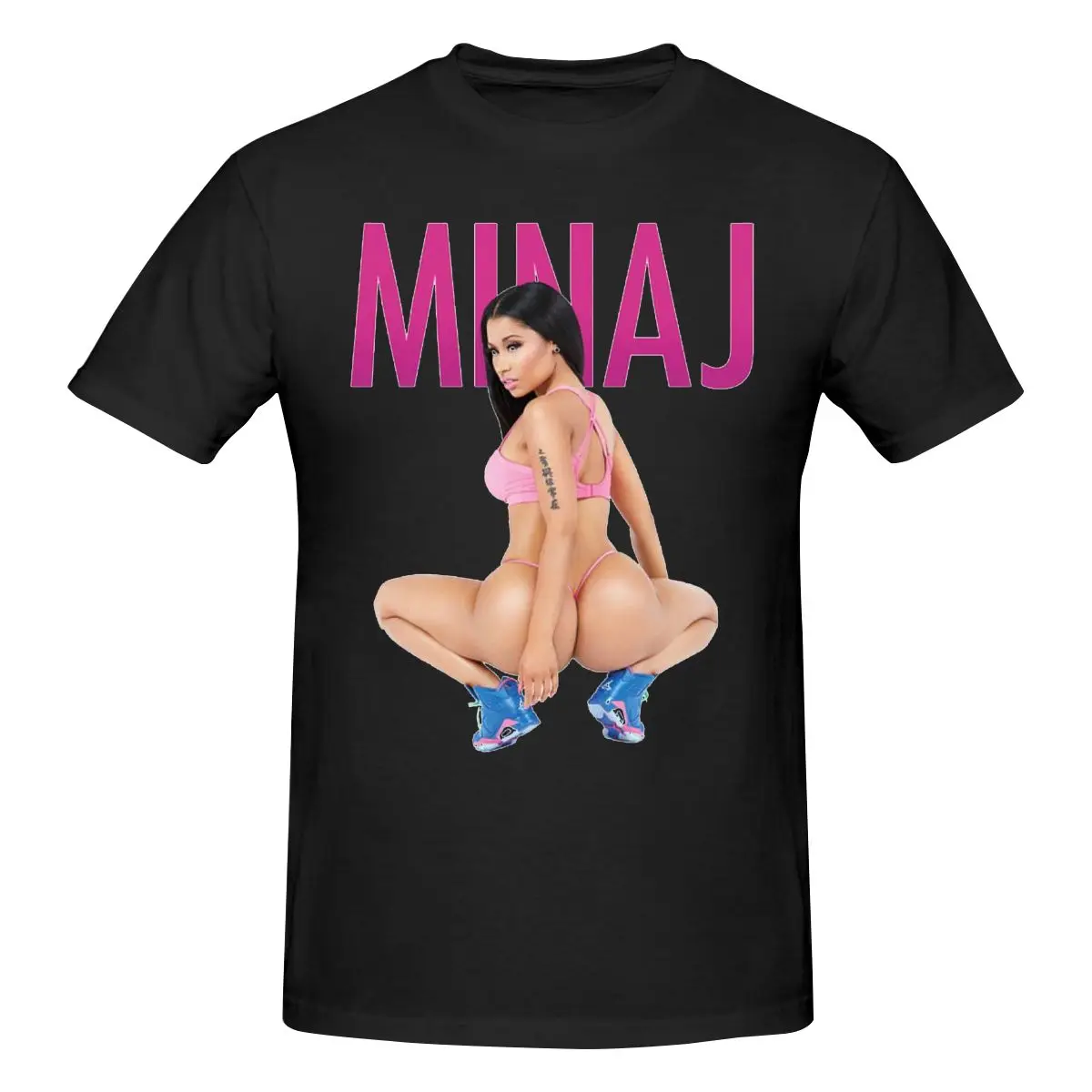 

Nicki Minaj Men's Classic Unisex Cotton T-Shirt for Men & Women, Classic Tee