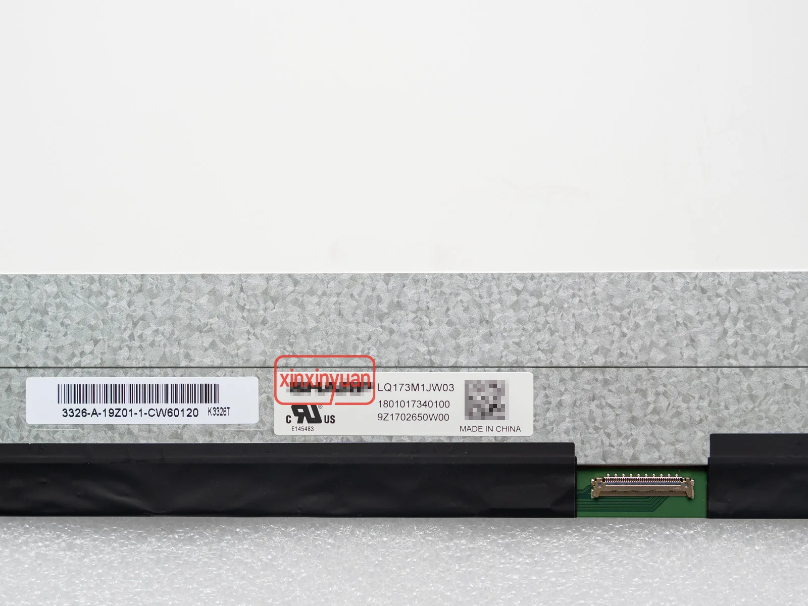 Imagem -03 - Tela Lcd do Portátil Lq173m1jw03 Lq173m1jw05 Lq173m1jw08 para Asus G17 G713 G732 G733 Gx701 Gx735 1920x1080 40pin 17.3 240 300 360hz