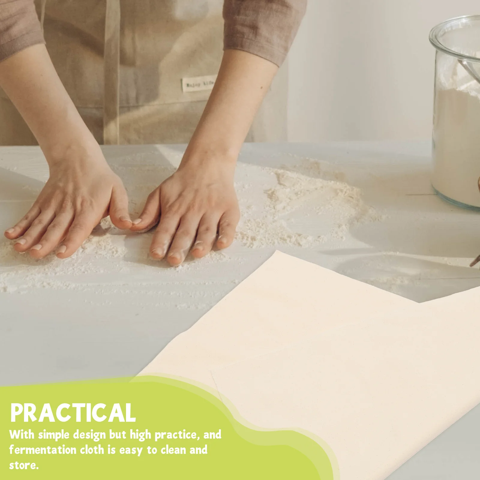 

Fermentation Cloth Cotton Bread Baking Liner Dough Proofing Cover For Kitchen Bakery Pastry Towels Homemade Bread Baking