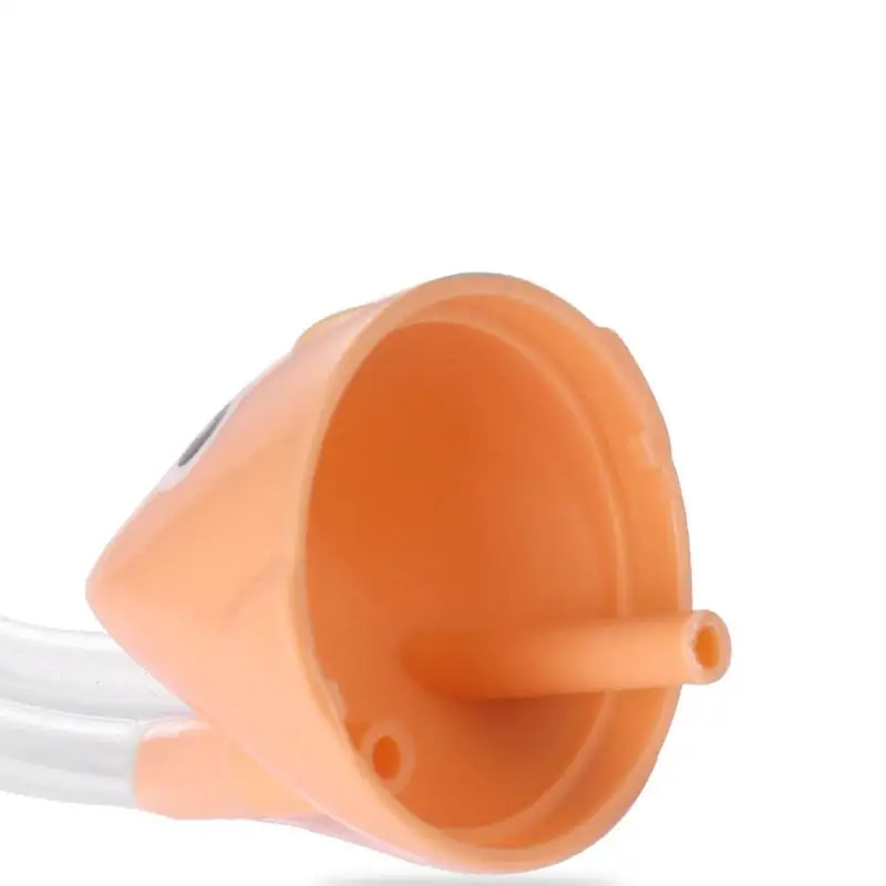 Manual Baby Nasal Aspirator Nose Mouth Suction Type Nasal Absorption Cleaner For Infant Anti-reflux Silicone Booger Suction Pipe