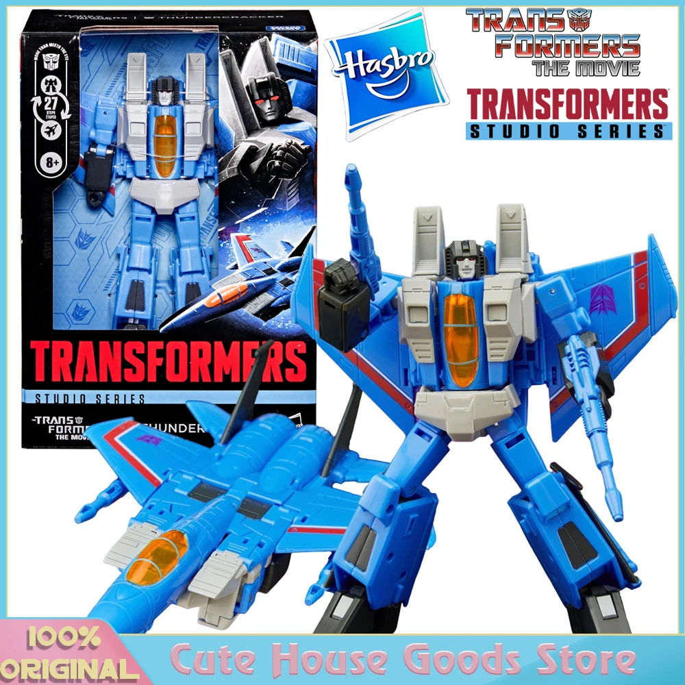Vorbestellung der Original Hasbro Studio Series The Transformers: The Movie Voyager Class Thundercracker Action Robot Figure Model Toys
