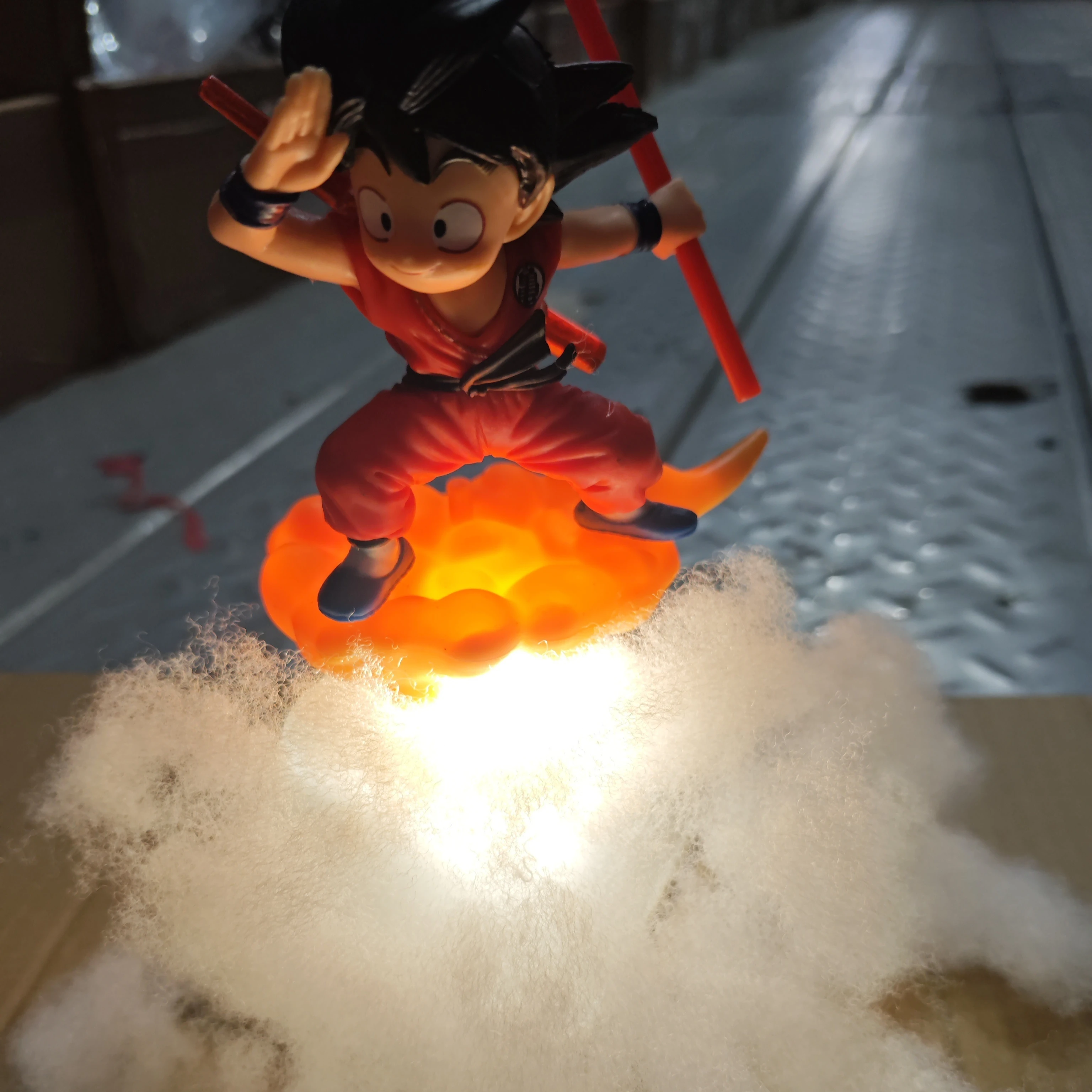 

15 см Maglev вращающийся светильник Гоку Dragon Ball Son Goku Light модель лампы Какаротто Камэмеха волна магнитный орнамент аниме