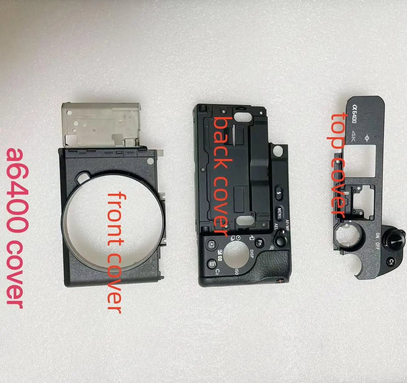 Nieuwe Originele Camera Body Shell Voor Sony A6400 A6400 Top Back Front Cover Shell Reparatie Deel