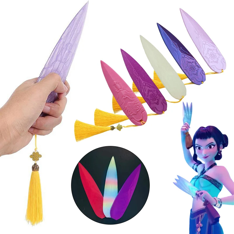 

Охотник на демонов Zoey Light, оружие для дротика, 3 шт., реквизит Kpop, охотник на демонов, вечерние светящиеся в темноте товары для вечеринок, аксессуары для костюмов Zoey