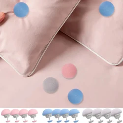 Mushroom Quilt Holder Macaron Non-slip Quilt Blanket Clip One Key To Unlock Blankets Cover Fastener Clip Holder Bed Sheet