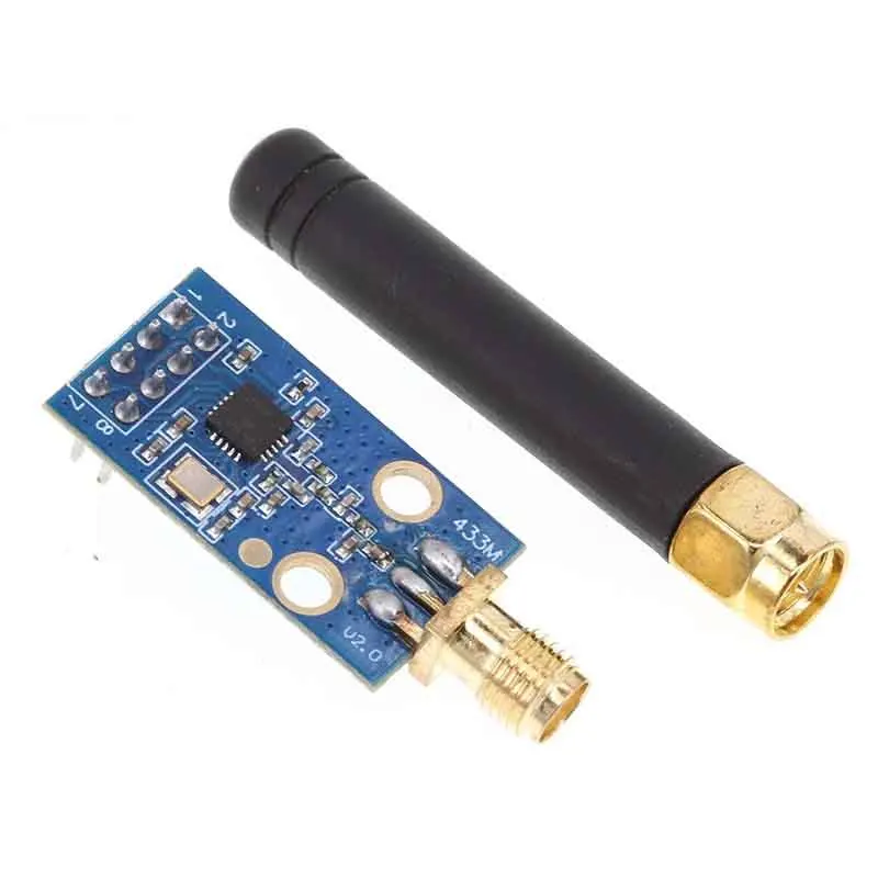 Módulo inalámbrico CC1101 con antena SMA, módulo transceptor inalámbrico para Arduino 433MHZ