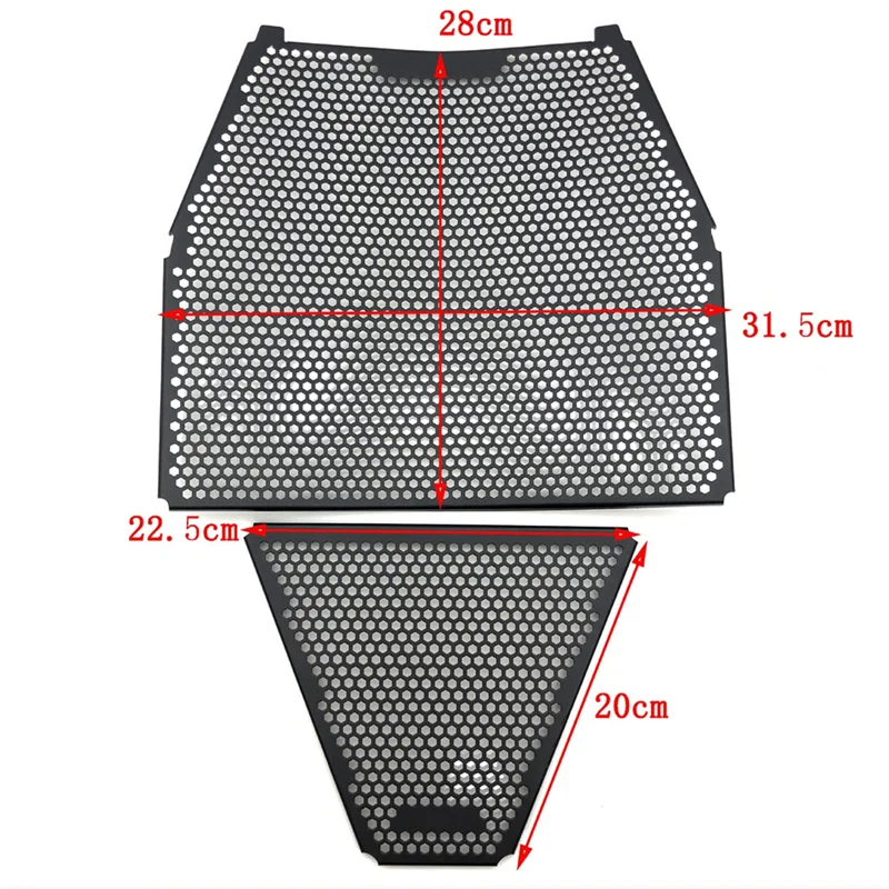 Motorcycle Radiator Grill Guard Grille Cover Protection Mesh Net for Ducati Panigle V4 2018-2020 Refit