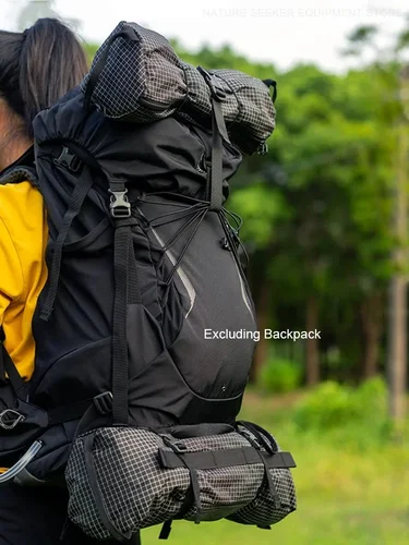 Imagen 2 del producto Bolsa colgante externa ligera para mochila, senderismo táctico, silla de Camping, bolsas de almacenamiento, equipo de equipo para viajes y turismo al aire libre