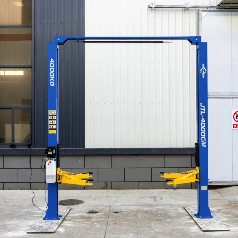 Qualidade Escolha 4000kg (4T) Elevador de carro hidráulico durável de 2 postes: talha de pórtico de oficina