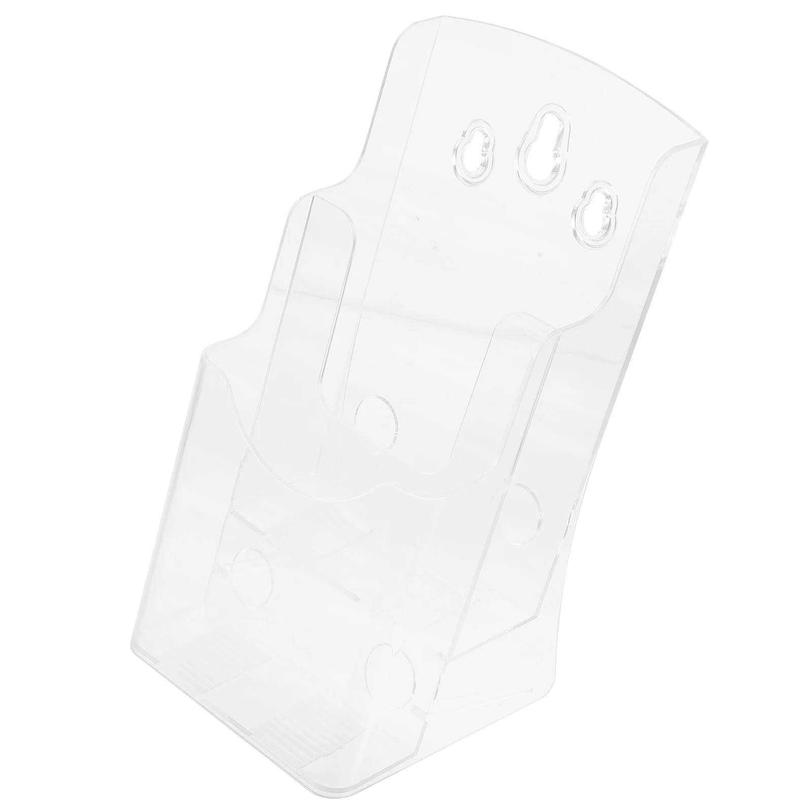 

Card Holder A6 2 Layers 3mm Desk ganizer Display Rack Storage Name Card St Plastic Holder