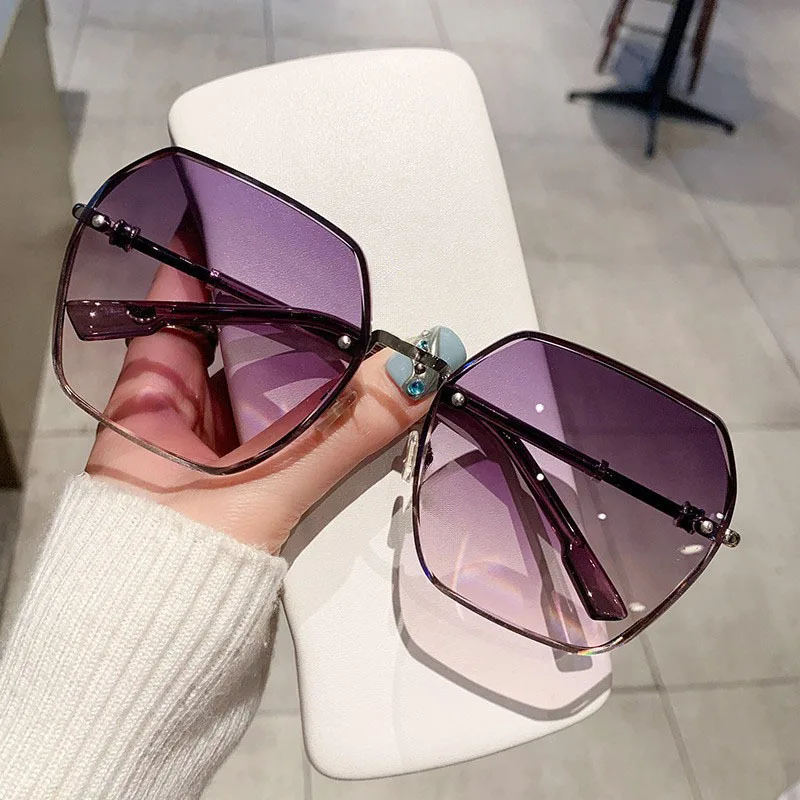 

Многоугольные солнцезащитные очки премиум-класса, женские солнцезащитные очки с защитой от ультрафиолета, модные модные минималистичные шикарные высококачественные солнцезащитные очки, эффектные очки