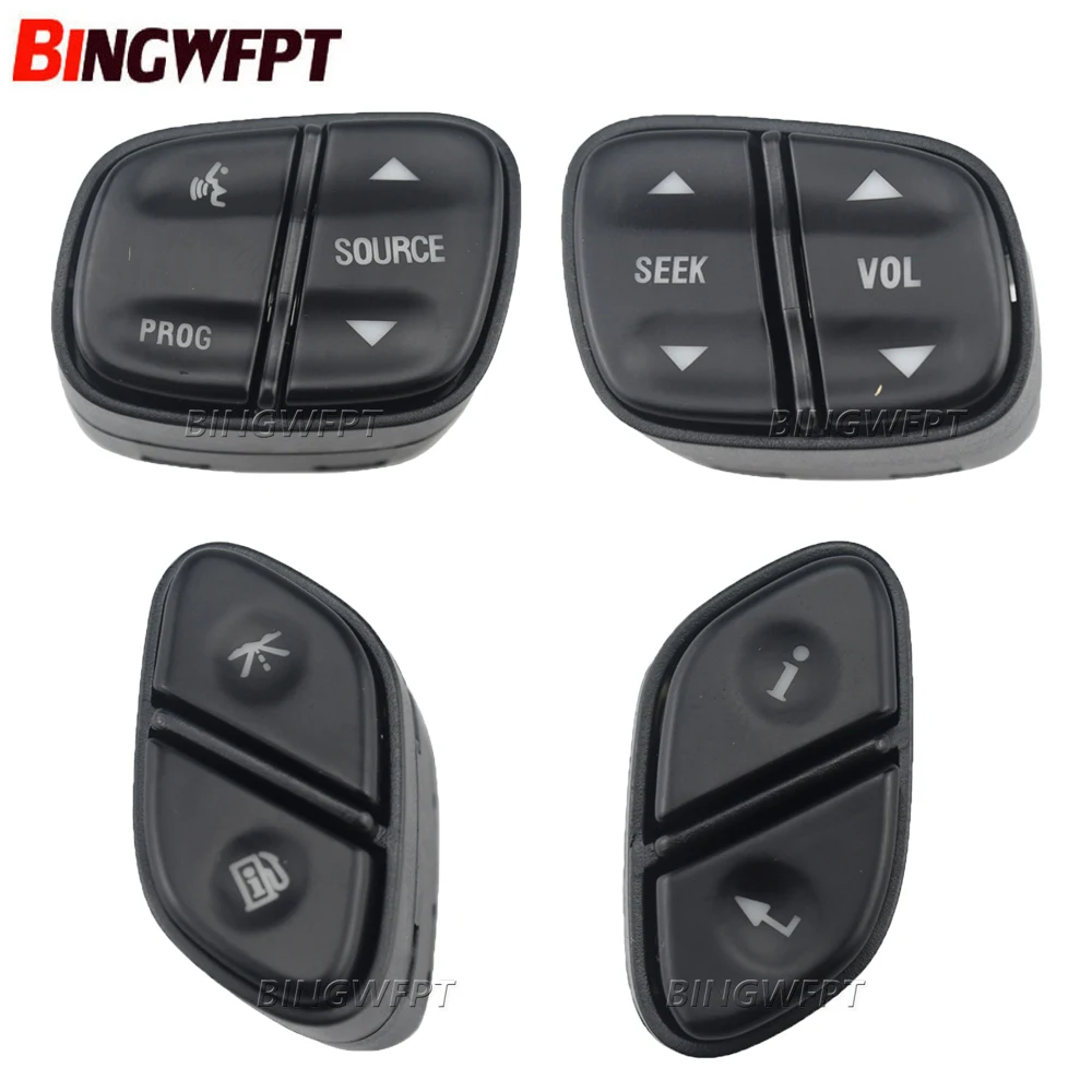 1999442 LED Light Steering Wheel Radio Volume Control Switch For Chevrolet Avalanche Silverado Suburban GMC Envoy Sierra Yukon