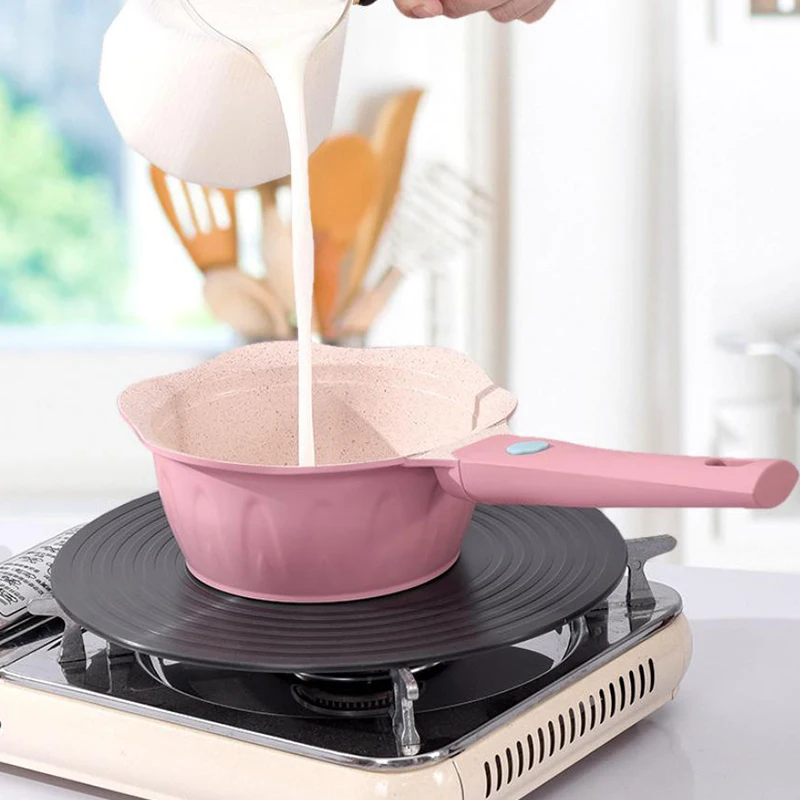 Aluminum Stove Top Diffuser Pan Heat Conduction Plate Kitchen Thermal Guide Plate Gas Stove Cookware Parts Outdoor Tableware