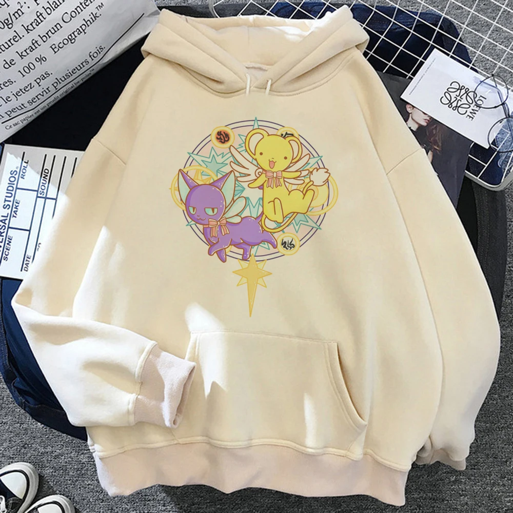 

Cardcaptor Sakura hoodies women aesthetic harajuku funny streetwear hoddies Hooded Shirt female anime clothing