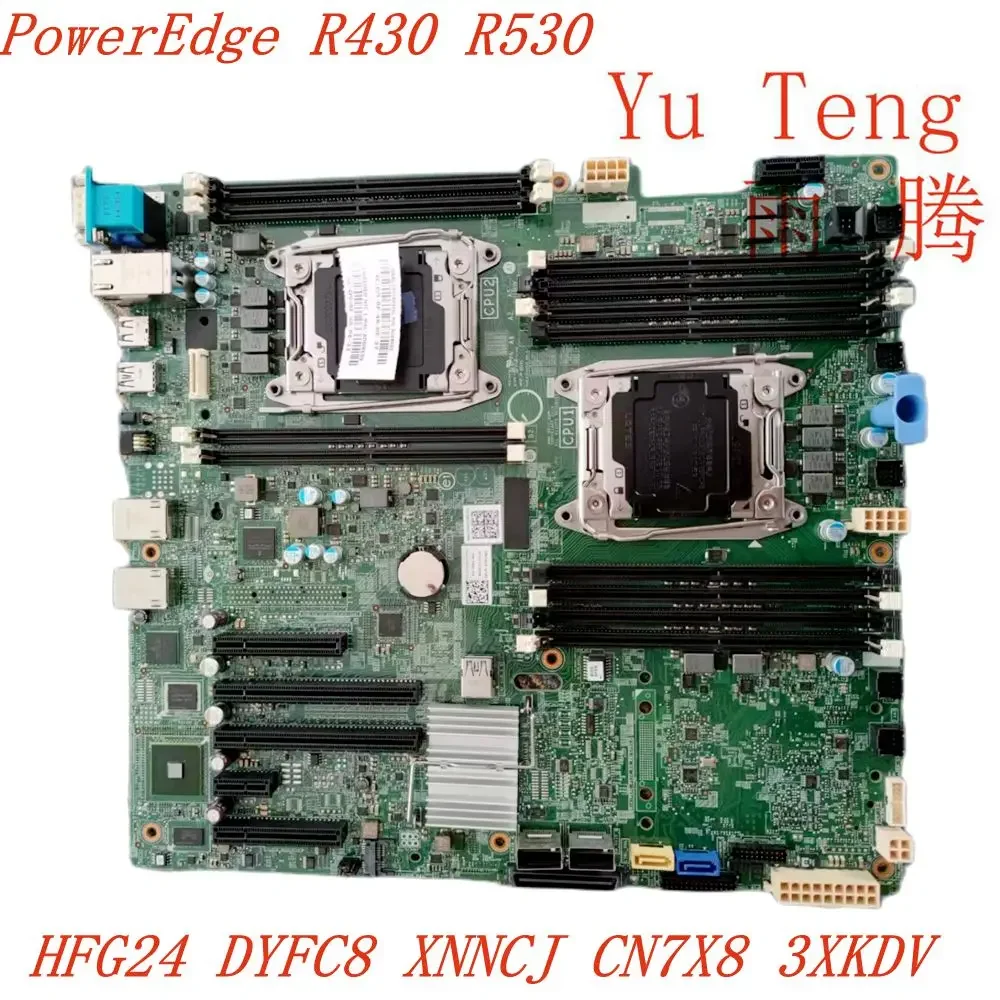 CN-0HFG24 is suitable for the DYFC8 XNNCJ CN7X8 3XKDV main board of Dell PowerEdge R430 R530. 100% test OK send