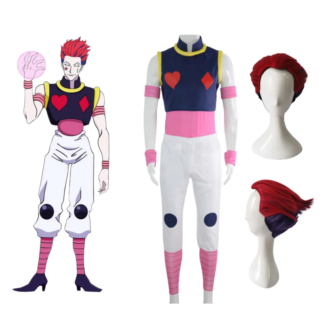 

Hunter × Hunter Hisoka Cosplay Costume Wig Full Set