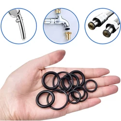 200pcs Rubber O-rings for Faucet, Hose, Valve, Water & Oil Proof Seals, Washer Combo Set, Universal Plumbing Accessories
