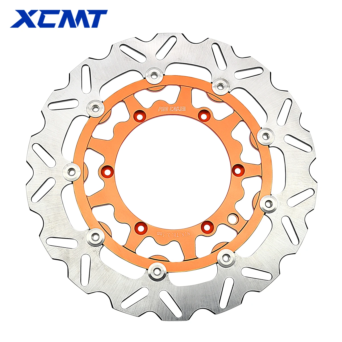 Motorcycle 320MM Front Floating Brake Disc Rotor Adaptor For KTM XC XCF XCW SX SXF EXC EXCF 125 250 300 350 450 TPI Six Days