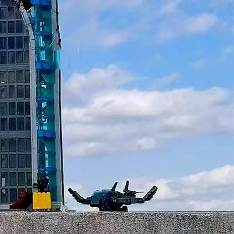 MOC 2026 5201 шт. Мстители башня здание боевая архитектура вид на улицу для детей подарки на день рождения и Рождество 76269 Moc