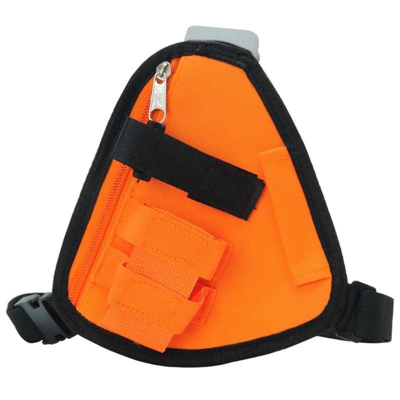 

Shoulder Bags Hands Chest Harness Bag Holster Nylon-Military for Walkie-Talkie