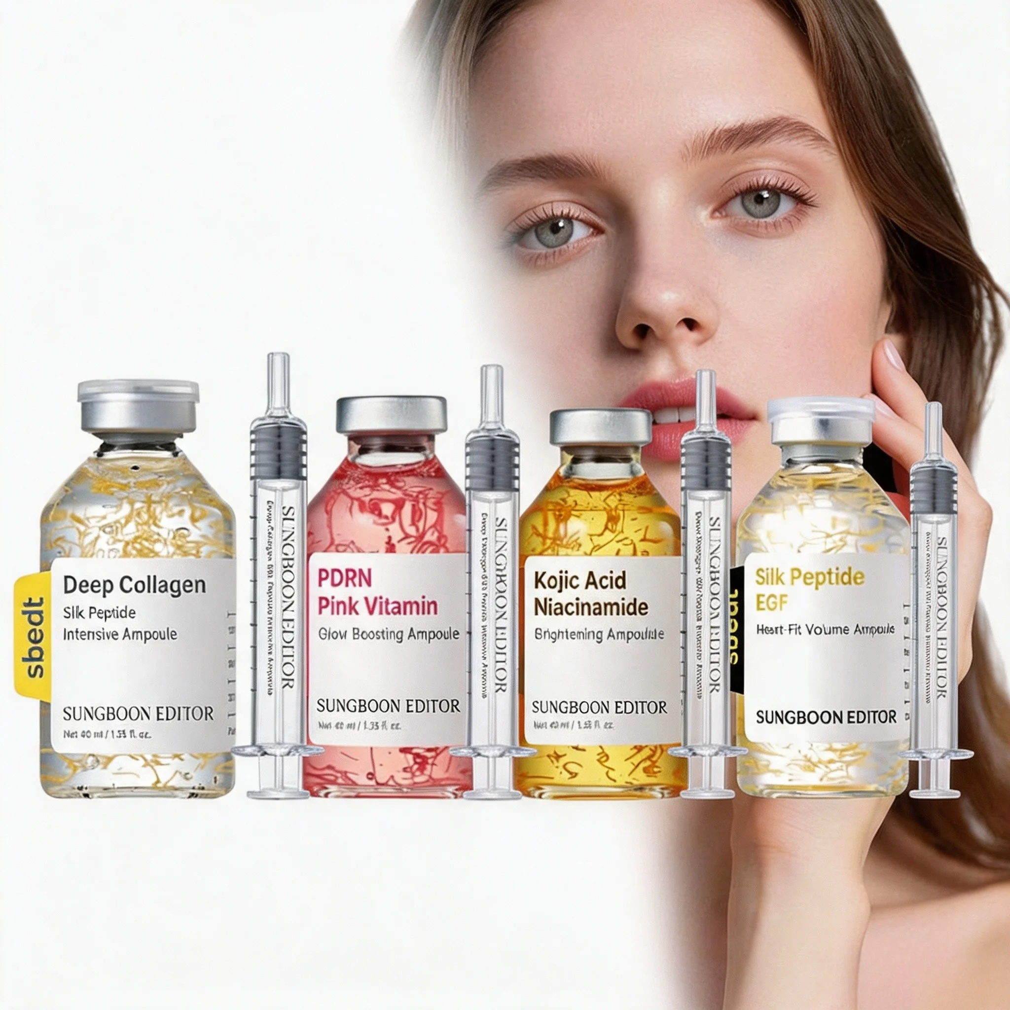 Collagen Peptide Powder - Serum Ampul Pengencang Intensif Peptida Sutra