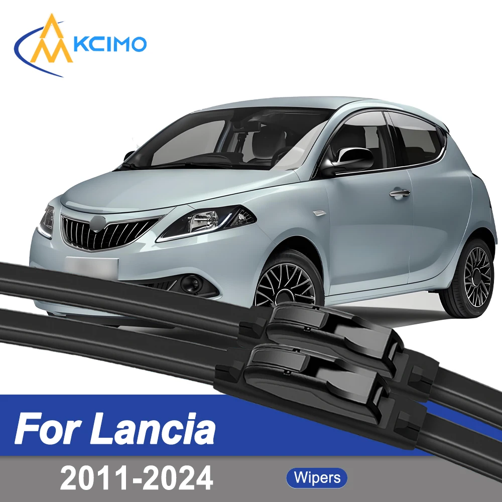 

Premium Rubber Durable Silent Windshield Wiper Blades 2pcs for Lancia Ypsilon 846 2011-2024 Chrysler Ypsilon