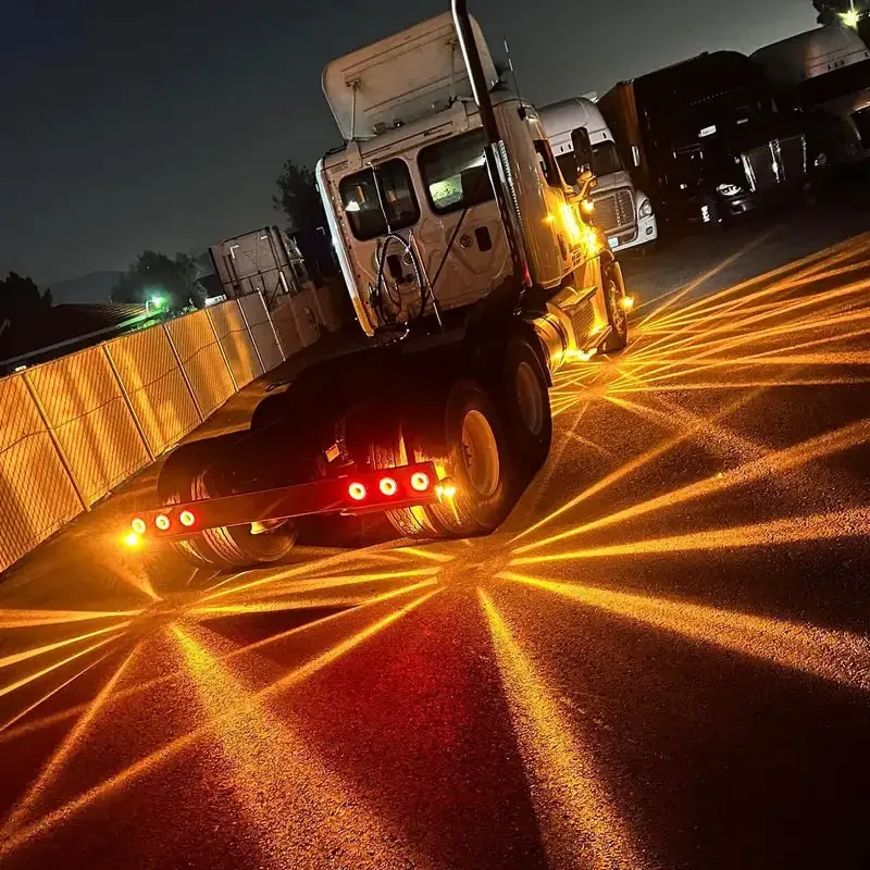 2/6/10pcs 12V 24V Led Side Marker Light Turn Signal Lamp Indicators Warning Light For Truck Trailers Boat Caravan Bus Van Lorry