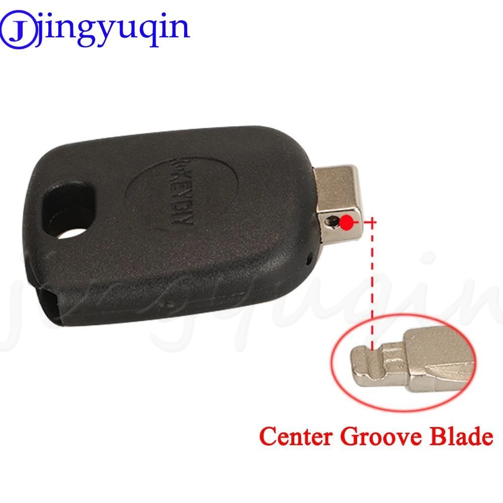 Jingyuqin 10psc KEYDIY Universal Transponder Car Key Shell Case KD/VVDI Blades Head with Chip Holder Universal Car Key Housing