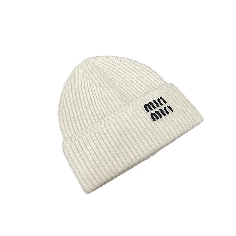 여성용 슬라우치 비니 2025 겨울용 따뜻한 아크릴 울 혼방 니트 모자 다용도 신축성 디자인 일상 착용 무료 배송 ​