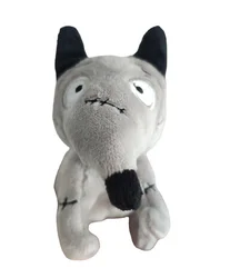Disney Tim Burton Frankenweenie 10cm Plush Sparky Dog Plush Toy key chanis