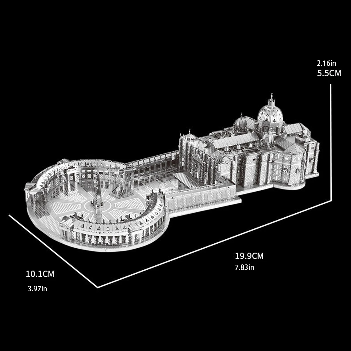 مجموعة ألغاز معدنية ثلاثية الأبعاد من سانت بيترسبورغ يمكنك صنعها بنفسك ألعاب ألغاز مقطوعة بالليزر للأطفال