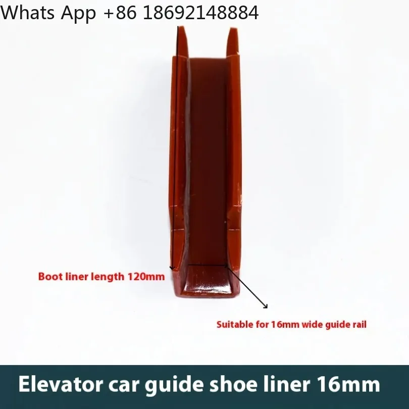 10Pcs Universal Elevator Cable Boot Liner 120 * 16 * 10mm Durable Car Lead Cover Elevator Parts Spot