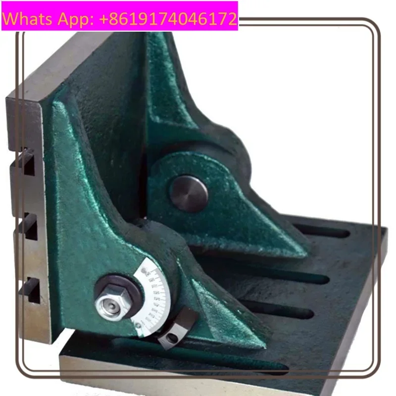 6/8 inch 90degree vertical adjustable angle inclined worktable CNC machining special milling machine drilling machine precision