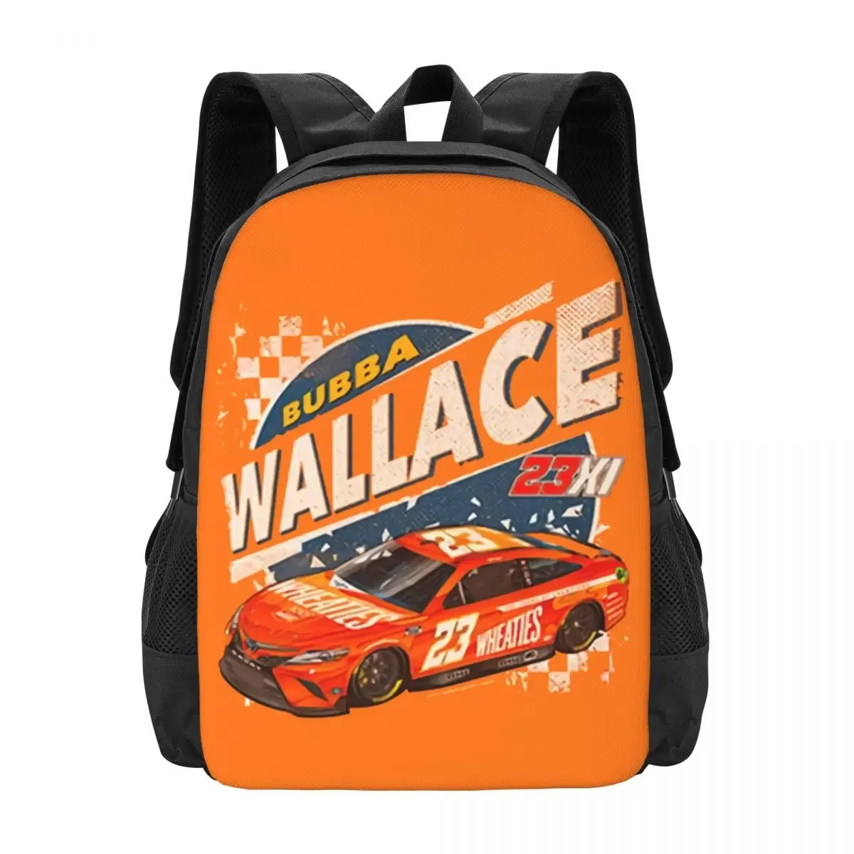 Bubba Wallace 23 Travel Laptop Backpack, Business College School Computer Bag Gift for Men & Women