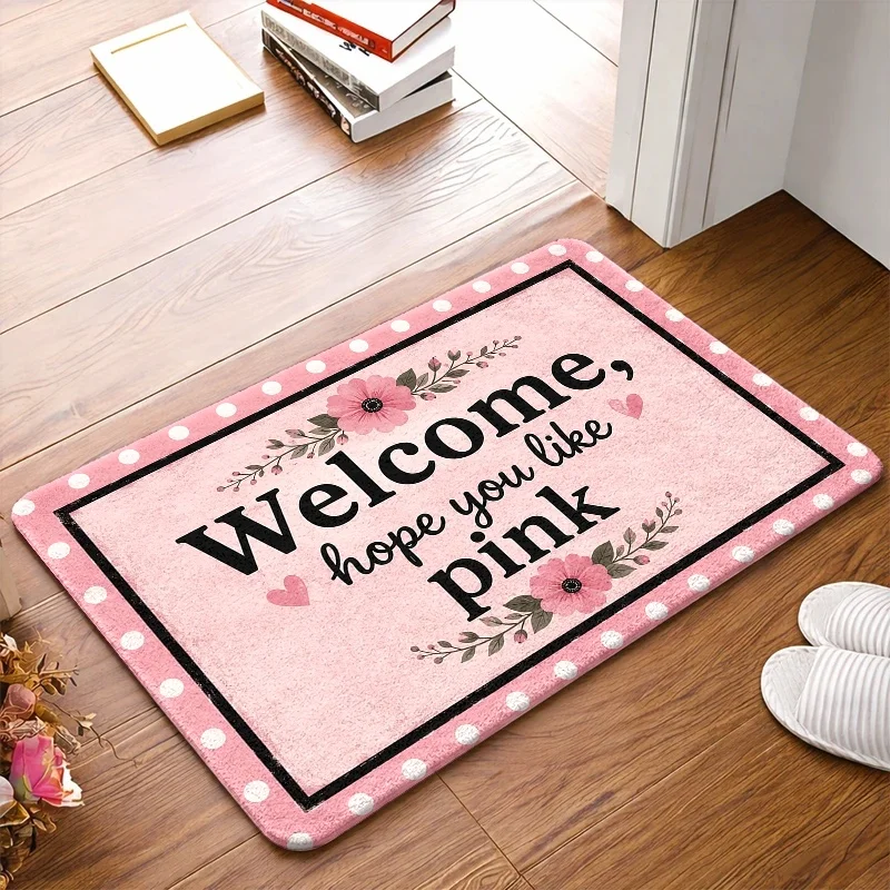 Pink‑Floral‑Polka‑Dot 