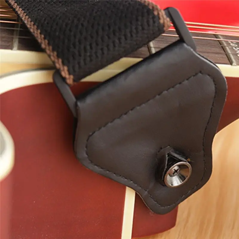 الموضة ~ حزام الغيتار الشعبية الصوتية حزام الغيتار حزام الغيتار الكهربائي حزام الغيتار الجلود حزام للرأس الغيتار الملحقات