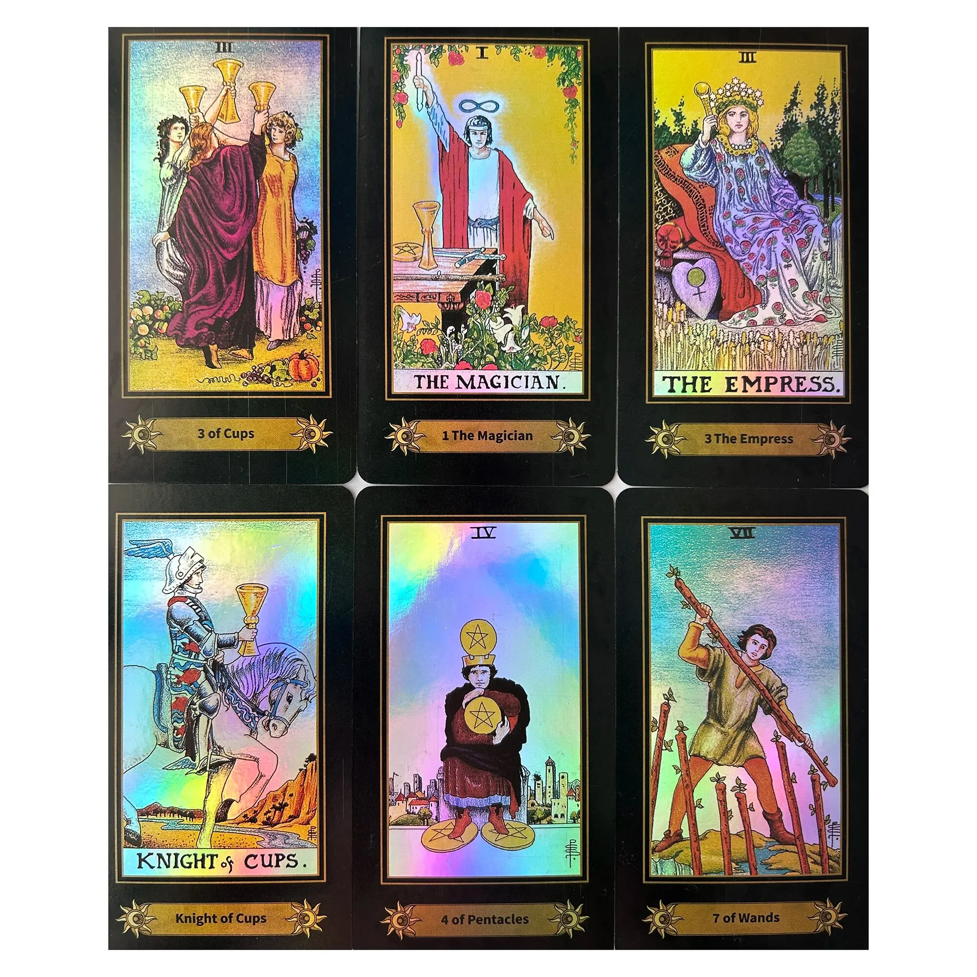 High quality A.E Waite Tarot card with guide, vintage card game, outdoor camping family party gift.