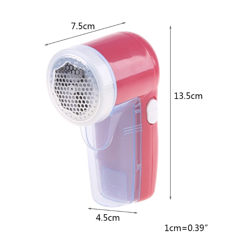 Removedor de fiapos elétrico barbeador de tecido com lâminas de metal, efetivamente e rapidamente remover fuzz para roupas, suéter, transporte da gota