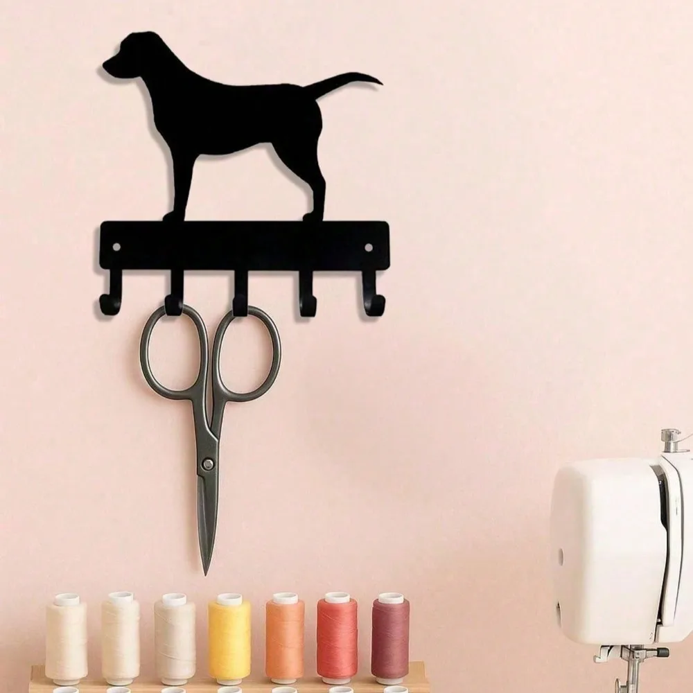 Paws & Style Modern Dog Wall Hook - Rustproof & Waterproof Wall Mounted Hanger, Easy Installation No Drilling